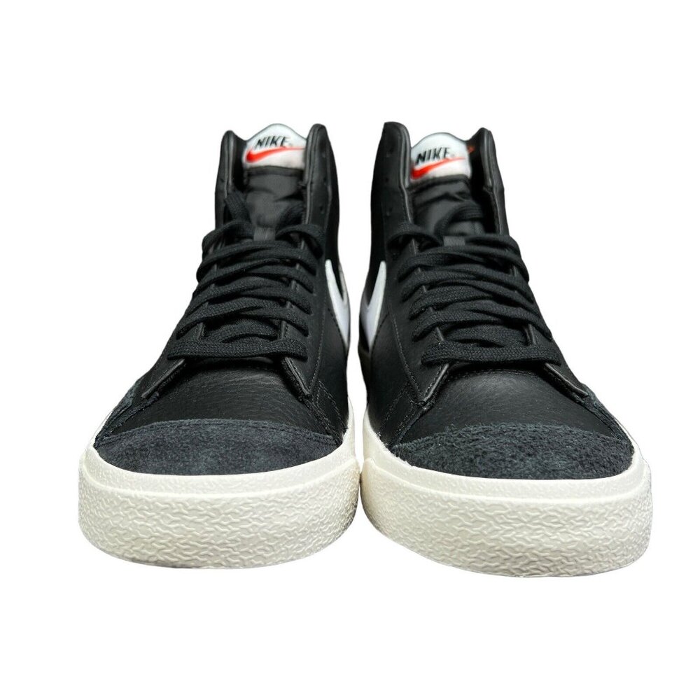Nike Blazer Mid '77 Vintage Black White Sail Shoes BQ6806-002 Men's Size 10.5 - Picture 2 of 9